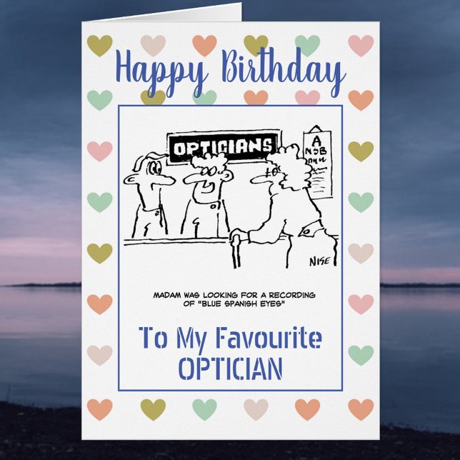 Joyeux Opticien d'anniversaire (Créateur téléchargé)
