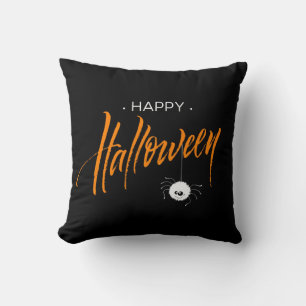 Joyeux Oreillers à lancer d'araignée d'Halloween