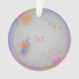 Joyeux Ours d'anniversaire 