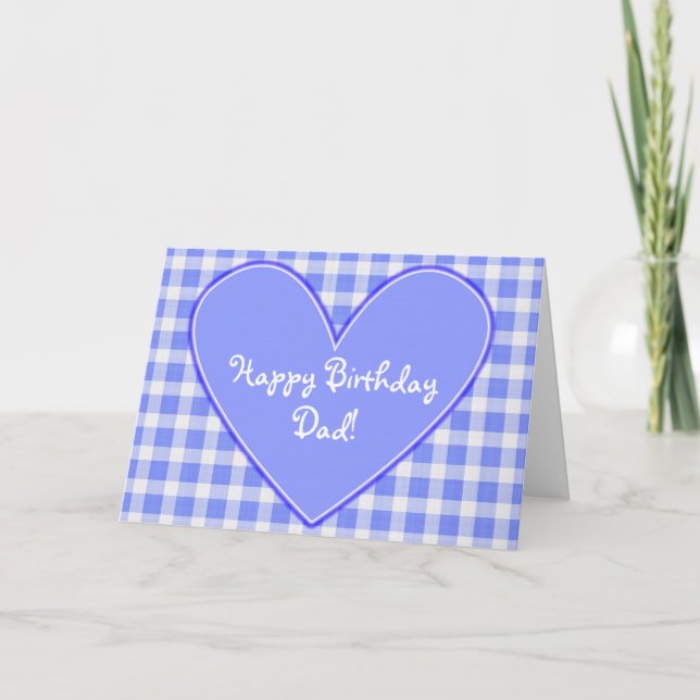 Joyeux papa d'anniversaire ! Carte (Devant)