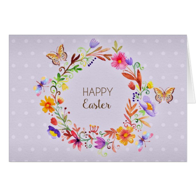 Joyeux Pâques (Devant horizontal)