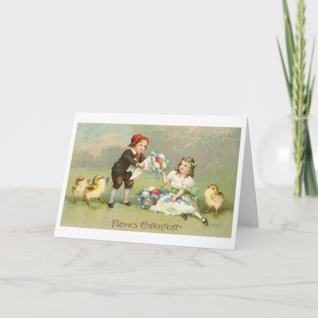 Joyeux Pâques ! Carte d'identité (Devant)