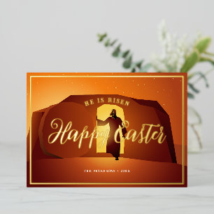 Joyeux Pâques   Il Est Risqué Carte De Voeux