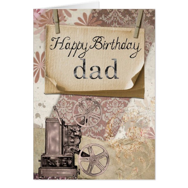 Joyeux père d'anniversaire (Devant)