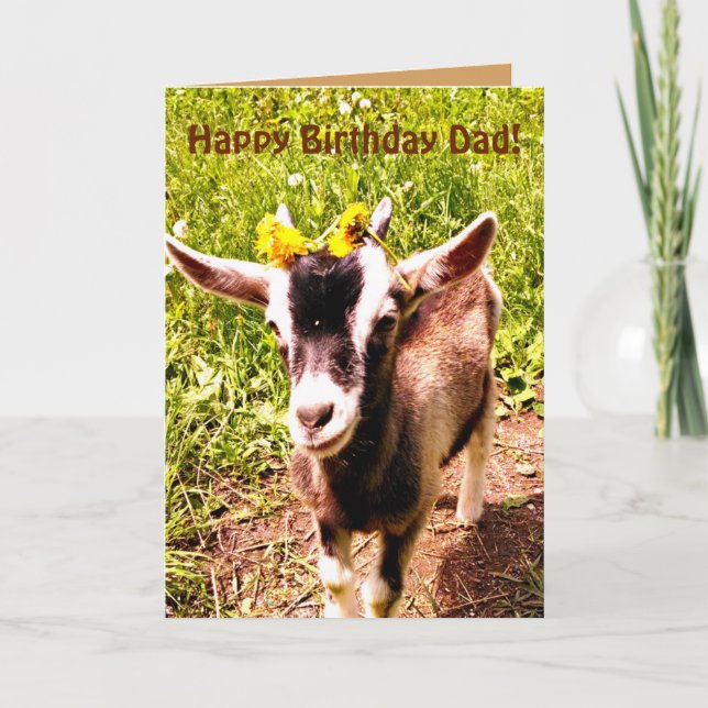 Joyeux père d'anniversaire de la carte enfant (ave (Devant)