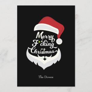 Joyeux Père Noël Christmas Party Invitation