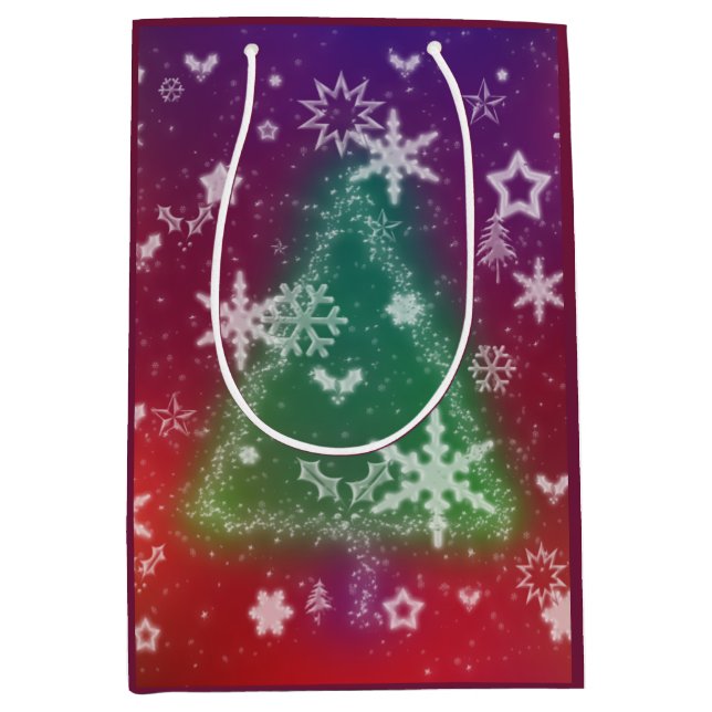 Joyeux petit sac cadeau de Noël (Devant)