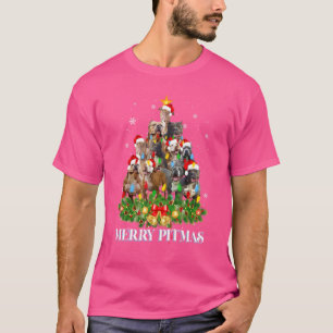 Joyeux Pitmas Pitbull Chien moche de Noël Sweat Tr