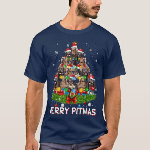 Joyeux Pitmas Pitbull Chien moche de Noël Sweat Tr