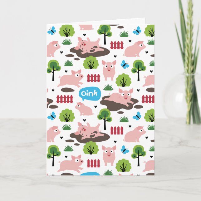 Joyeux Portes Dans La Carte À La Boue (Devant)