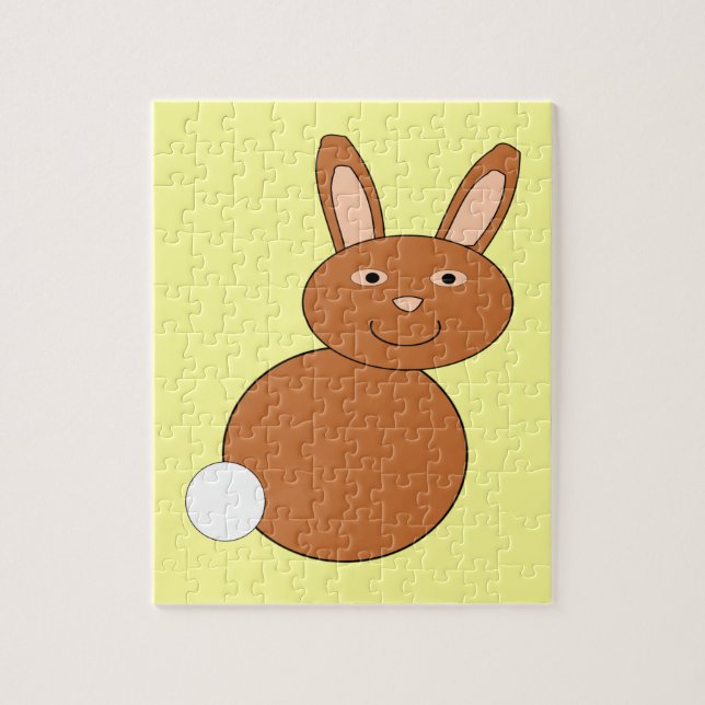 Joyeux Puzzle Bunny de Pâques (Vertical)