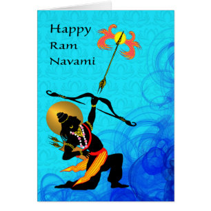 Joyeux Ram Navami, Lord Rama avec Flèche flamboyan
