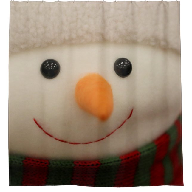 Joyeux rideau de douche Snowman (Devant)