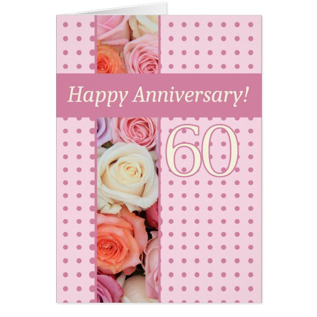 Joyeux roses du 60e anniversaire (Devant)