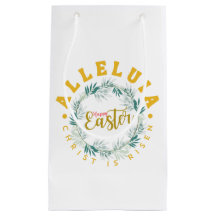 Joyeux sac cadeau de Pâques Alleluia