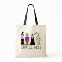 Joyeux Sac fourre-tout d'Halloween