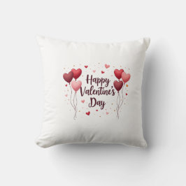 Joyeux Saint-Valentin Oreiller Romantique