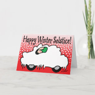Joyeux solstice d'hiver ! – Carte de vœux