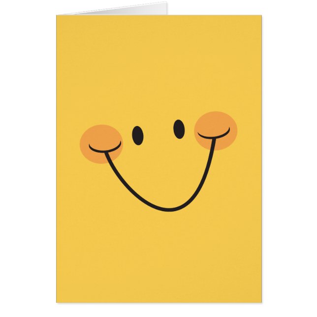 Joyeux sourire jaune vif (Devant)