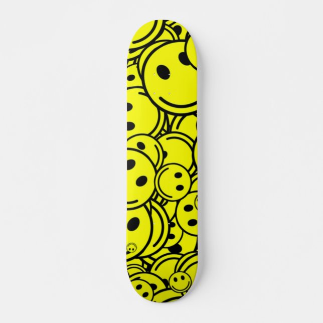 Joyeux sourires Trippy Skateboard Deck (Devant)
