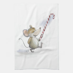 Joyeux Souris Moe Serviette de cuisine