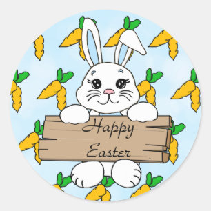 Joyeux Sticker Bunny Pâques