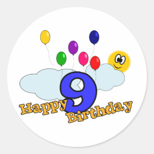 Joyeux Sticker d'anniversaire