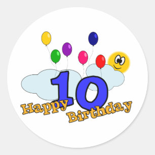 Joyeux Sticker d'anniversaire