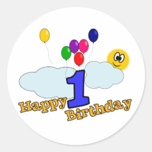 Joyeux Sticker d'anniversaire