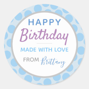 Joyeux Sticker d'anniversaire (20)