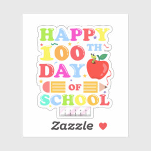 Joyeux Sticker du premier jour de l'école