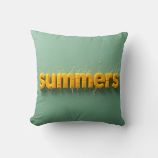 Joyeux Summers Mango Coussin pour Sunny Vibes