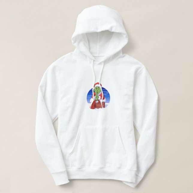 Joyeux Sweat - shirt à capuche du Nouvel An - Fest (Design devant)