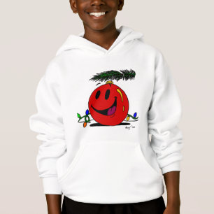 Joyeux Sweatshirt à capuchon pour enfants ornement
