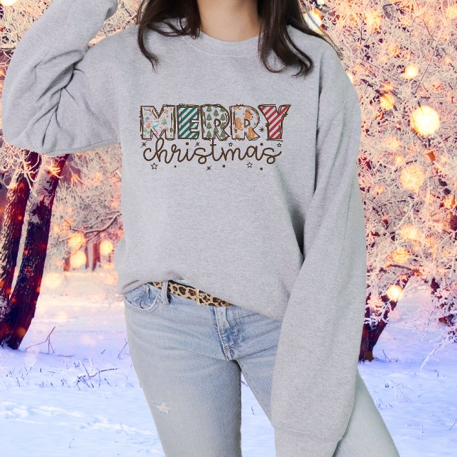 Joyeux Sweatshirt de Noël (Créateur téléchargé)