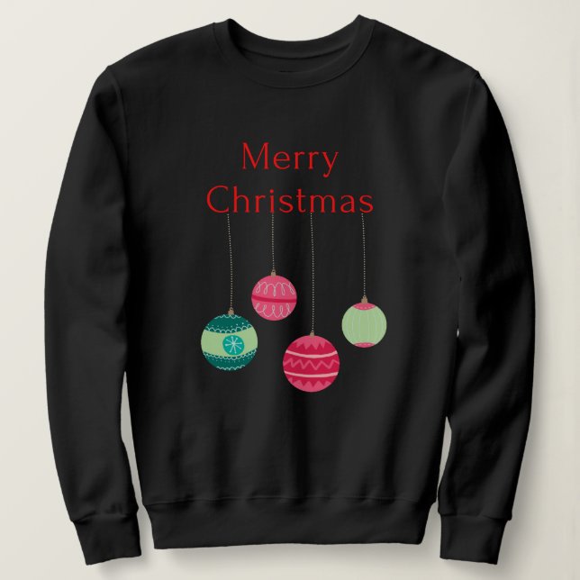 Joyeux Sweatshirt de Noël (Design devant)