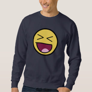 Joyeux Sweatshirt de visage sombre