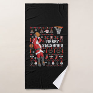 Joyeux Swishmas Vilain Noël Basket-ball Noël