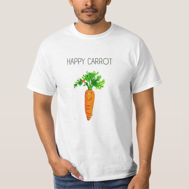 Joyeux T-shirt carotte (Devant)