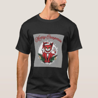 Joyeux T-shirt Cat Creepmas