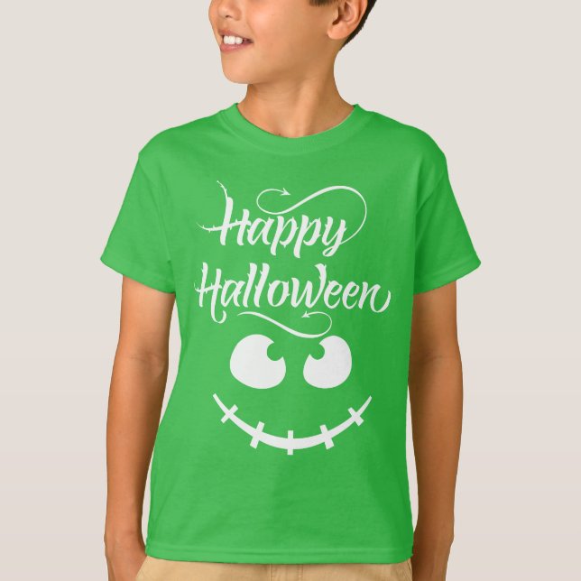 Joyeux T-shirt costume Halloween (Devant)