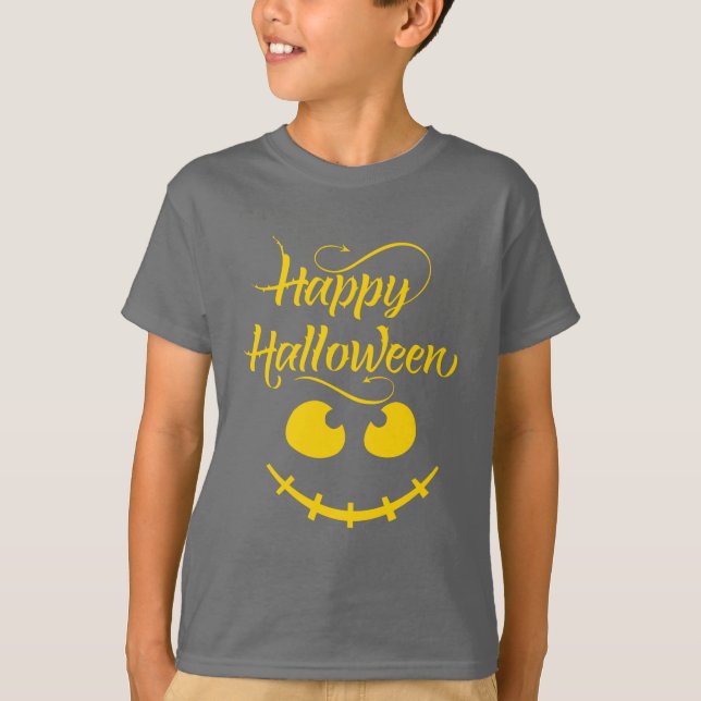Joyeux T-shirt costume Halloween (Devant)