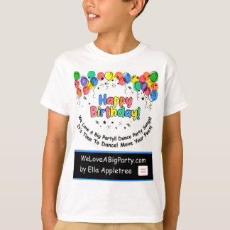 Joyeux T-shirt d'anniversaire pour les enfants et 