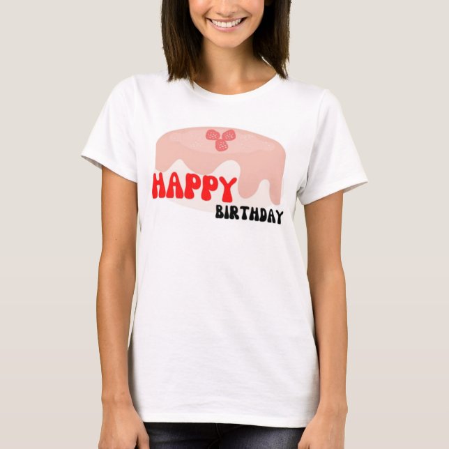 Joyeux T-shirt d'anniversaire (T-shirt d'anniversa (Devant)