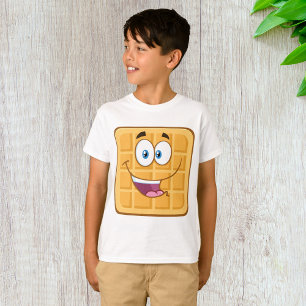 Joyeux T-shirt de gaufre faciale