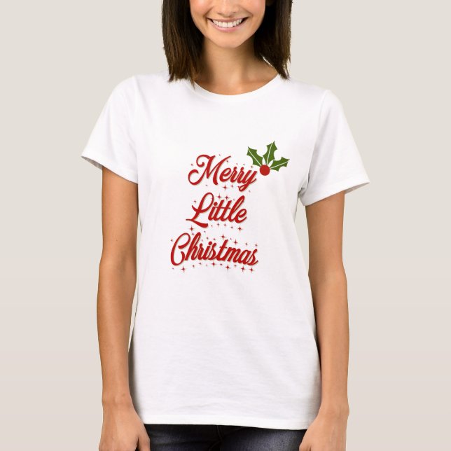 Joyeux T-shirt de Noël (Devant)