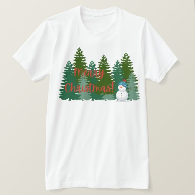 Joyeux T-shirt de Noël (Design devant)