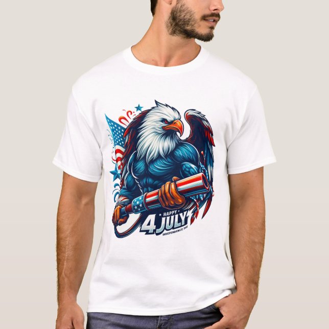 Joyeux T-shirt du 4 juillet.... (Devant)