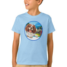 Joyeux T-shirt enfant chiot
