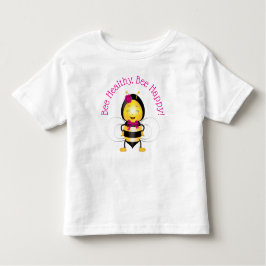 Joyeux T-shirt fille d'abeilles